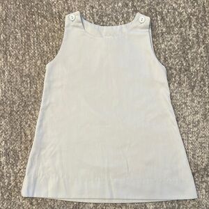 EUC Lullaby Set baby blue jumper dress size 24mo